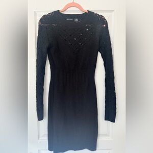 MODA International Black Sweater Dress.  Size M.
